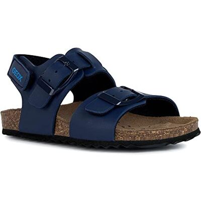 Geox Pojkar J Ghita Boy sandal, marinblå, 34 EU Geox Pojkar J Ghita Boy sandal, marinblå, 34 EU