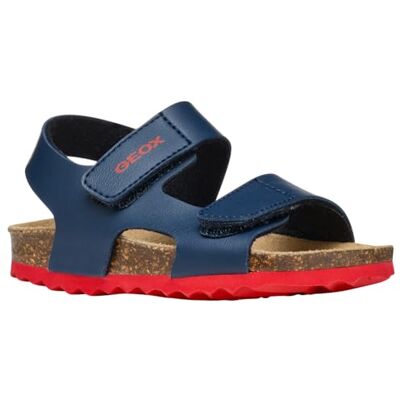Geox B Sandal Chalki Boy, sandaler för barn, Marinblå, 27 EU Geox B Sandal Chalki Boy, sandaler för barn, Marinblå, 27 EU