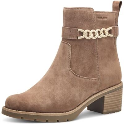 Tamaris Comfort dam elegant EasyStretch och Duo-TEX stövletter, Pepper Suede, 36 EU, Peppar mocka, 36 EU Tamaris Comfort dam elegant EasyStretch och Duo-TEX stövletter, Pepper Suede, 36 EU, Peppar mocka, 36 EU