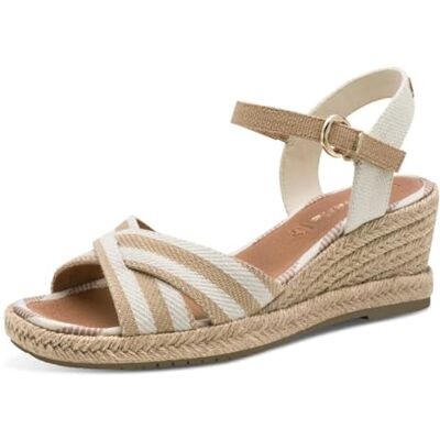 Tamaris Damen 1-28367-42, dam kilsandaler, Tan Comb, 36 EU Tamaris Damen 1-28367-42, dam kilsandaler, Tan Comb, 36 EU
