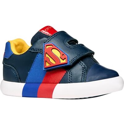 Geox B GISLI Boy A sneakers, marinblå/röd, 27 EU Geox B GISLI Boy A sneakers, marinblå/röd, 27 EU