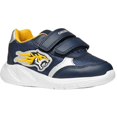 Geox Pojke B Sprintye Boy B Sneakers, Navy Dk gul, 26 EU Geox Pojke B Sprintye Boy B Sneakers, Navy Dk gul, 26 EU