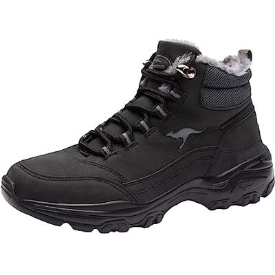 KangaROOS Unisex Kw-Cozy sneakers, Jet svart mono, 36 EU KangaROOS Unisex Kw-Cozy sneakers, Jet svart mono, 36 EU