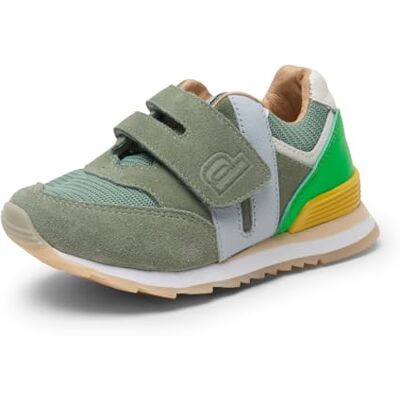 Bisgaard Unisex barn Winston-sneakers, Grön, 24 EU Bisgaard Unisex barn Winston-sneakers, Grön, 24 EU
