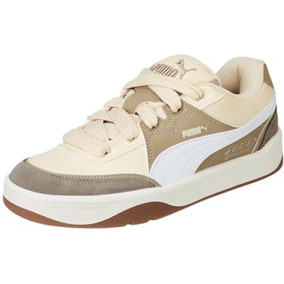 PUMA Unisex Park Lifestyle Sk8 Sneaker, Canvas vit is kaffe, 37 EU PUMA Unisex Park Lifestyle Sk8 Sneaker, Canvas vit is kaffe, 37 EU