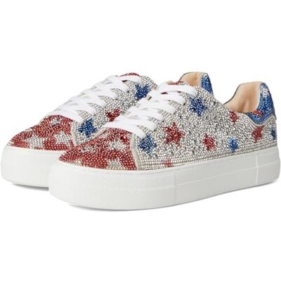 Betsey Johnson Women's Sidny Sneaker, Stars, 7.5 Betsey Johnson Women's Sidny Sneaker, Stars, 7.5