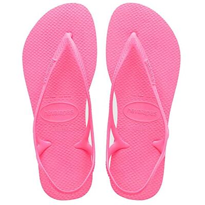 Havaianas platte damessandaal, strandsandalen, Crystal Rose, 1/2 UK Havaianas platte damessandaal, strandsandalen, Crystal Rose, 1/2 UK