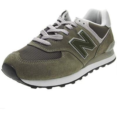 New Balance 574 Core herr Sneaker, Grön Olive Night, 36 EU New Balance 574 Core herr Sneaker, Grön Olive Night, 36 EU