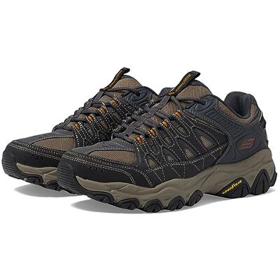 Skechers Men's M. Fit 2.0 Oxford, Charcoal/Gold, 9 Skechers Men's M. Fit 2.0 Oxford, Charcoal/Gold, 9