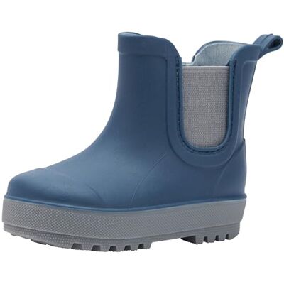 Playshoes Regenstiefel Regnstövlar för barn, Marinblå grå, 19 EU Playshoes Regenstiefel Regnstövlar för barn, Marinblå grå, 19 EU