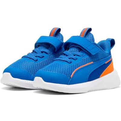 PUMA Unisex Baby Flyer 3 Ac+ Inf Sneaker, Mountain Blue White, 25 EU PUMA Unisex Baby Flyer 3 Ac+ Inf Sneaker, Mountain Blue White, 25 EU