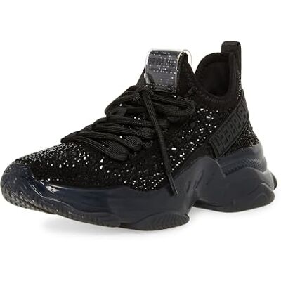 Steve Madden Maxima-r sneakers för kvinnor, svart, 37 EU Steve Madden Maxima-r sneakers för kvinnor, svart, 37 EU