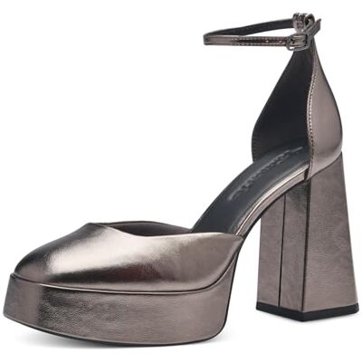 Tamaris Damer 1-1-24419-41 Pumps, Pewter, 39 EU, Tenn, 39 EU Tamaris Damer 1-1-24419-41 Pumps, Pewter, 39 EU, Tenn, 39 EU
