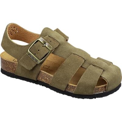 Scholl Barn fladdermus sandal, kaki, 34 EU Scholl Barn fladdermus sandal, kaki, 34 EU