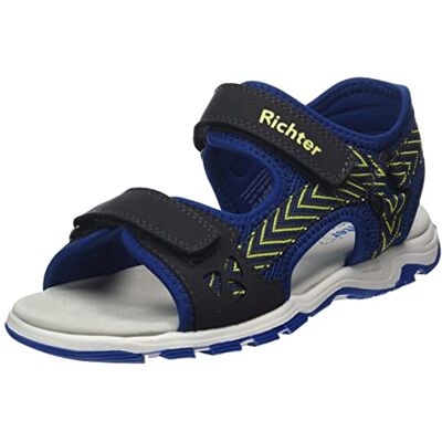 Richter Kinderschuhe Leon sandaler, stål/libert/n.Yell, 32 EU, Steel Libert N Yell, 32 EU Richter Kinderschuhe Leon sandaler, stål/libert/n.Yell, 32 EU, Steel Libert N Yell, 32 EU