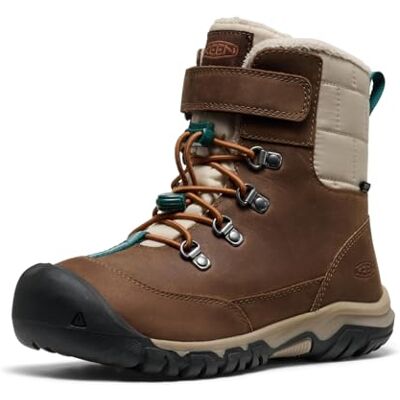 KEEN Unisex Kanibou vattentäta snöstövlar för barn, Mörk jord rostad pekannötter, 37 EU KEEN Unisex Kanibou vattentäta snöstövlar för barn, Mörk jord rostad pekannötter, 37 EU
