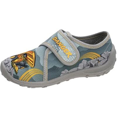 Fischer Markenschuh Fischer Tofflor för barn Boogy, storlek:32 EU, Färg:grå Fischer Markenschuh Fischer Tofflor för barn Boogy, storlek:32 EU, Färg:grå