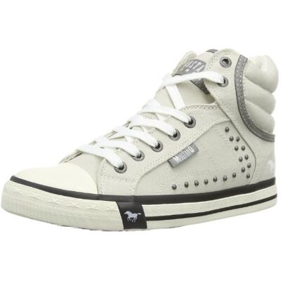 MUSTANG 1146-506-203 dam höga sneakers, Elfenbein 203 is 36 EU MUSTANG 1146-506-203 dam höga sneakers, Elfenbein 203 is 36 EU