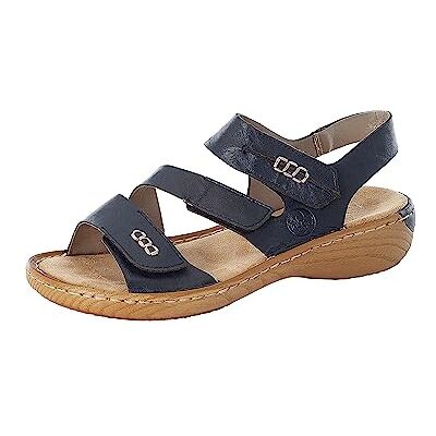 Rieker Damer V27z0 sandal, blå, 36 EU Rieker Damer V27z0 sandal, blå, 36 EU