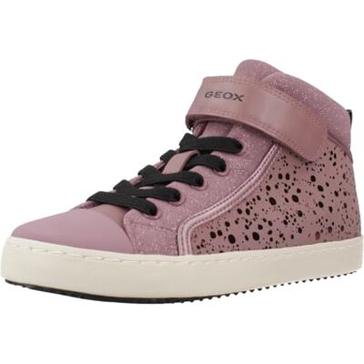 Geox flicka J Kalispera Sneaker, Dk Rosa Svart, 9 UK Child Geox flicka J Kalispera Sneaker, Dk Rosa Svart, 9 UK Child