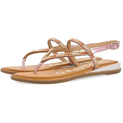 GIOSEPPO Belcher sandaler med kilklack för kvinnor, Rosa 36 EU GIOSEPPO Belcher sandaler med kilklack för kvinnor, Rosa 36 EU