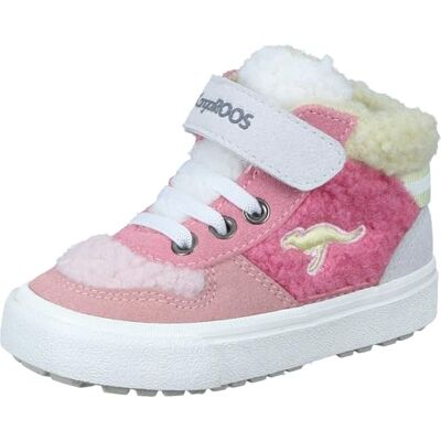 KangaROOS Unisex barn KAVU Shady Fur Ev sneakers, Rosa flerfärgad, 27 EU KangaROOS Unisex barn KAVU Shady Fur Ev sneakers, Rosa flerfärgad, 27 EU