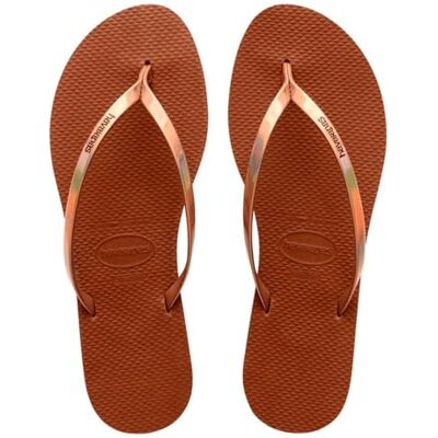 Havaianas You Metallic, damsandaler, Rost, 35/36 EU Havaianas You Metallic, damsandaler, Rost, 35/36 EU