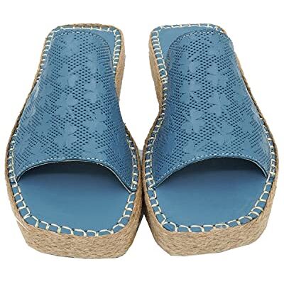 Bonateks Dam DERBTRLK100050 Wedge Sandal, blå, 40 EU, blå, 40 EU Bonateks Dam DERBTRLK100050 Wedge Sandal, blå, 40 EU, blå, 40 EU