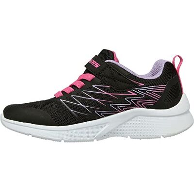 Skechers För flickor Microspec Advance Oasis Point-sneaker, Svart, 2.5 UK Child Skechers För flickor Microspec Advance Oasis Point-sneaker, Svart, 2.5 UK Child