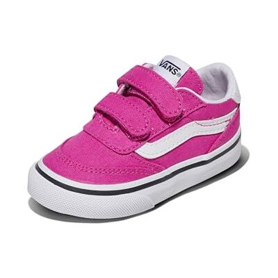 Vans Unisex Kinder Brooklyn Ls V Sneaker, Rosa, 4 UK Child Vans Unisex Kinder Brooklyn Ls V Sneaker, Rosa, 4 UK Child
