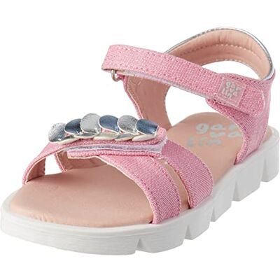 Garvalín 232426, Sandaler Flickor, Rosa textil, 32 EU Garvalín 232426, Sandaler Flickor, Rosa textil, 32 EU