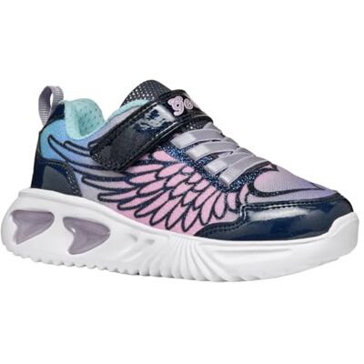 Geox J Assister Girl B, flickor, Marinblå lila, 24 EU Geox J Assister Girl B, flickor, Marinblå lila, 24 EU