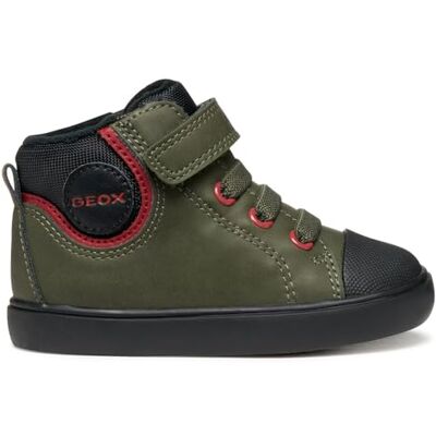 Geox Baby pojkar B GISLI Boy sneakers, DK grön/svart, 20 EU, Dk Green Black, 20 EU Geox Baby pojkar B GISLI Boy sneakers, DK grön/svart, 20 EU, Dk Green Black, 20 EU