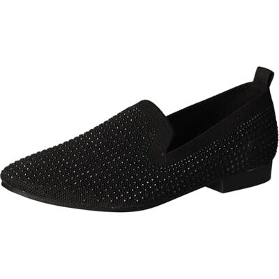 2Go Fashion 2Go damer 8961-402-9 tofflor, svart, 39 EU 2Go Fashion 2Go damer 8961-402-9 tofflor, svart, 39 EU