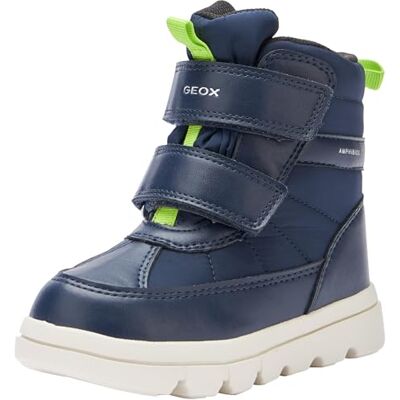 Geox Pojkar B Willaboom Boy B från Ankle Boot, Marinblå lime, 24 EU Geox Pojkar B Willaboom Boy B från Ankle Boot, Marinblå lime, 24 EU