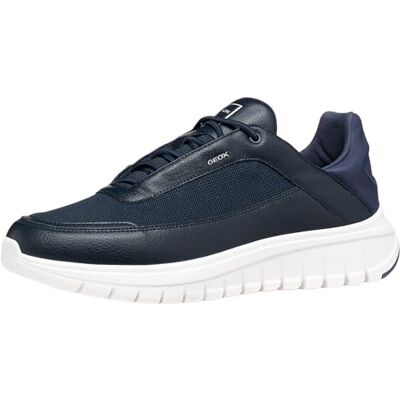 Geox Herr U FLEXTRIDE R D sneakers, marinblå/vit 39 EU Geox Herr U FLEXTRIDE R D sneakers, marinblå/vit 39 EU