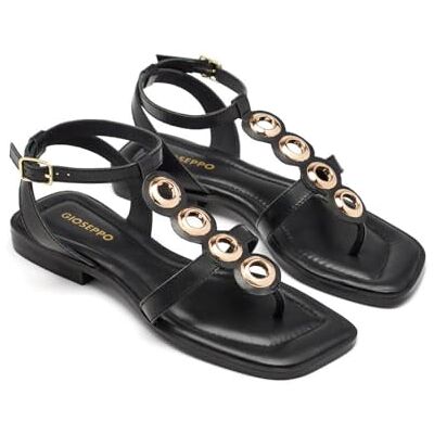 GIOSEPPO EPPING, platta damsandaler, svart, 40 EU, Svart noir noir, 40 EU GIOSEPPO EPPING, platta damsandaler, svart, 40 EU, Svart noir noir, 40 EU
