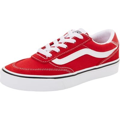 Vans Brooklyn LS, mocka/kanvas solnedgång rubin Vans Brooklyn LS, mocka/kanvas solnedgång rubin