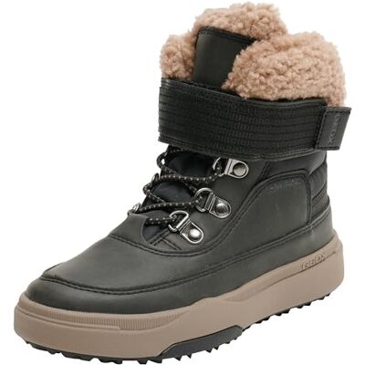 Geox Pojkar J Bunshee Pg Boy B A Ankle Boot, svart beige, 36 EU Geox Pojkar J Bunshee Pg Boy B A Ankle Boot, svart beige, 36 EU
