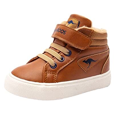 KangaROOS baby-pojkar KAVU Iii sneaker, Sadel brun sand 21 EU KangaROOS baby-pojkar KAVU Iii sneaker, Sadel brun sand 21 EU
