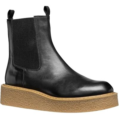 Geox Dam D Elidea C Ankle Boot, svart, 35 EU Geox Dam D Elidea C Ankle Boot, svart, 35 EU