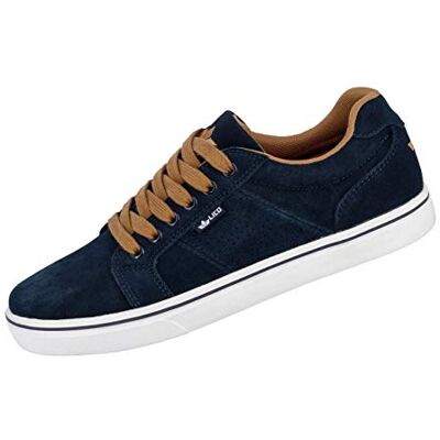 Lico JIMDO Herr Sneakers, Marinblå/brun, 36 EU Lico JIMDO Herr Sneakers, Marinblå/brun, 36 EU