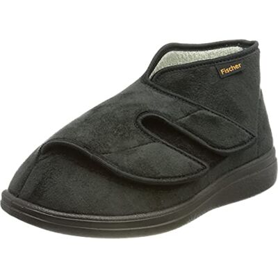 Fischer Markenschuh Fischer Unisex Bad Wiessee tofflor, svart 36 EU 3X-Weit Fischer Markenschuh Fischer Unisex Bad Wiessee tofflor, svart 36 EU 3X-Weit