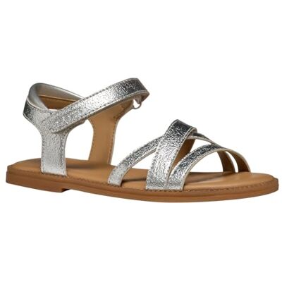 Geox Mädchen J Karly flicka sandal, Silver 1, 27 EU Geox Mädchen J Karly flicka sandal, Silver 1, 27 EU