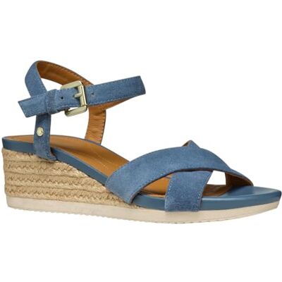 Geox D Ischia Corda B, kilsandal för kvinnor, Observera, 38.5 EU Geox D Ischia Corda B, kilsandal för kvinnor, Observera, 38.5 EU