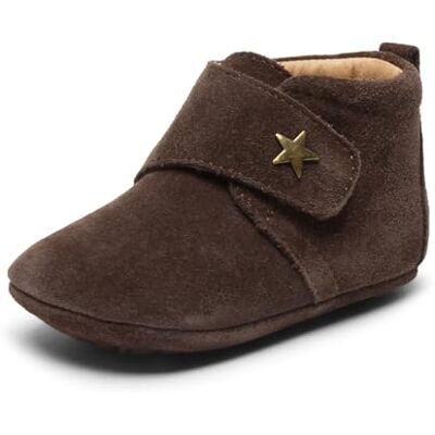 Bisgaard Unisex barn baby Star First Walker Shoe, Mörkbrun, 22 EU Bisgaard Unisex barn baby Star First Walker Shoe, Mörkbrun, 22 EU