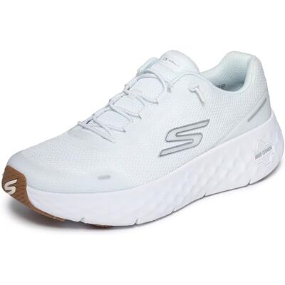 Skechers herr GO Walk MAX Cushioning Flex RAF sneakers, White Textile/Trim, 7 UK Skechers herr GO Walk MAX Cushioning Flex RAF sneakers, White Textile/Trim, 7 UK
