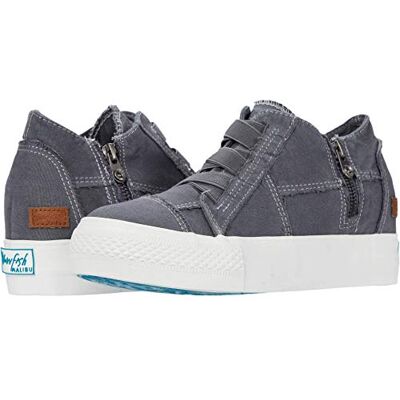 Blowfish Malibu Mamba Sneaker dam Medium, Blå tonfisk färg tvättad duk 37.5 EU Blowfish Malibu Mamba Sneaker dam Medium, Blå tonfisk färg tvättad duk 37.5 EU