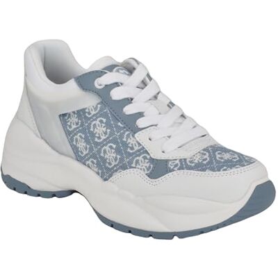 GUESS Samra Sneaker för kvinnor, Blå vit 420, 41 EU GUESS Samra Sneaker för kvinnor, Blå vit 420, 41 EU