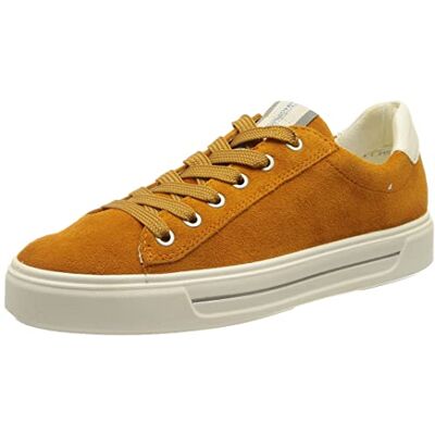ARA Courtyard sneakers för kvinnor, ockra vit 37.5 EU Weit ARA Courtyard sneakers för kvinnor, ockra vit 37.5 EU Weit